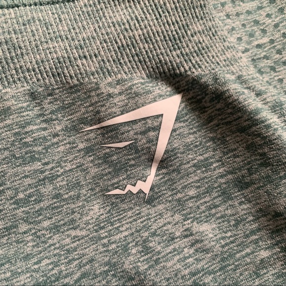 Gymshark ‘Vital Rise’ Seamless Legging (S) - green marl - Picture 3 of 9